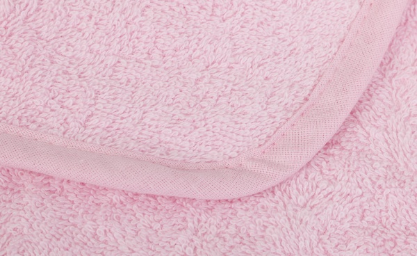 Полотенце махровое Україна Зайчик 95х95 см розовый