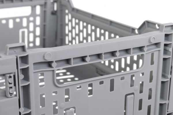 Ящик для зберігання перфорований Gondol Plastic G-634 105x170x270 мм