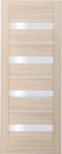 Дверное полотно ОМиС Милано ПО 600 мм дуб латте 