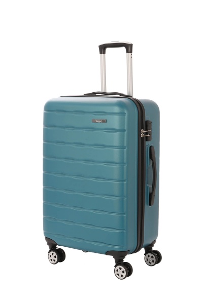 Чемодан 70 л голубой MCS V344 на 4 колесах M 24