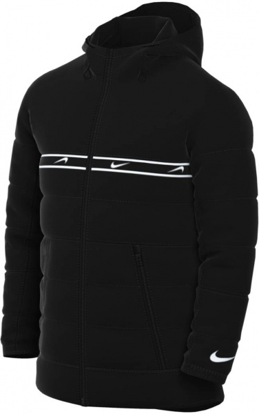 Пуховик Nike M NSW REPEAT SYN FILL JKT DX2037-010 р.L черный