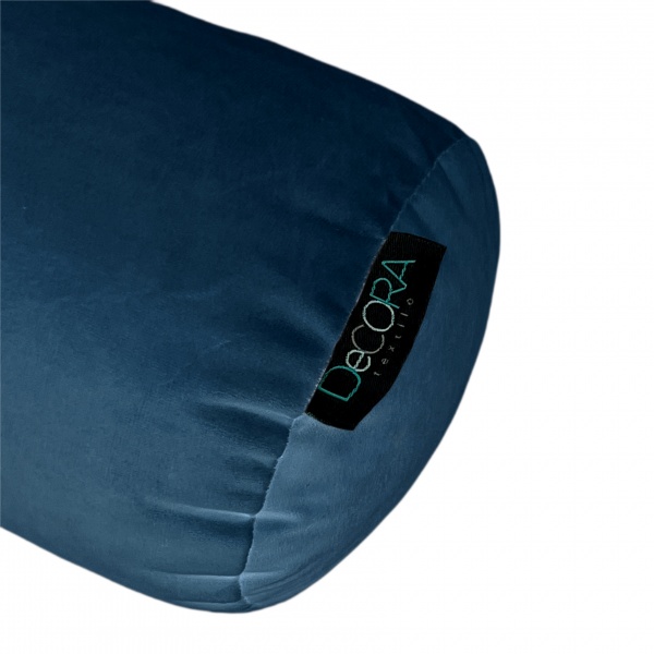 Подушка декоративна VELOUR 80x20 см сіро-синій Decora textile 