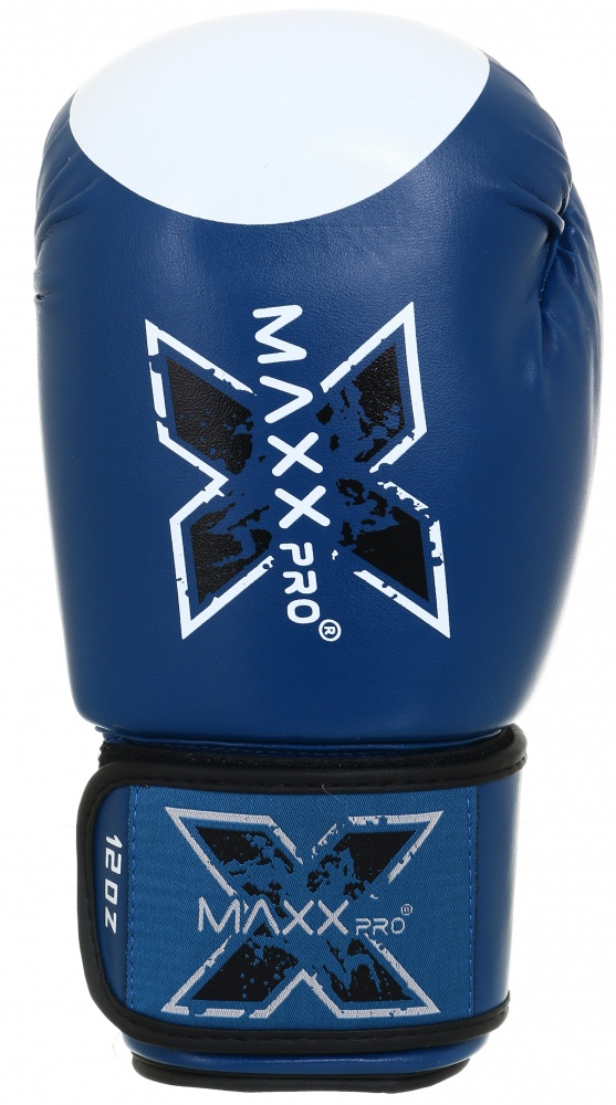Боксерские перчатки MaxxPro AVG-616 Blue vynil-12 р. 12 12 ozoz Blue vynil-12 синий