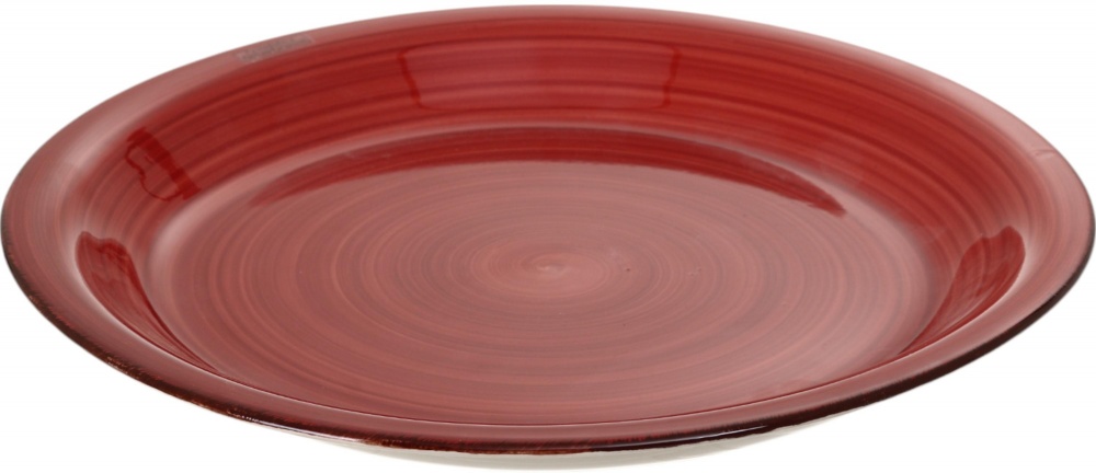 Тарілка підставна Fiora Retro Red 27 см