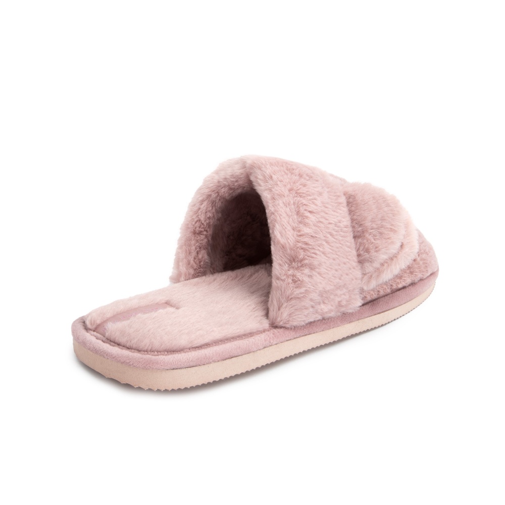 Тапки домашние Twins HS меховые с ушками р.36/37 розовый