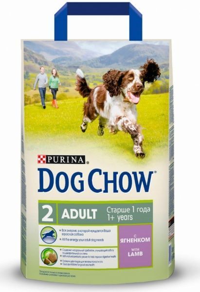 Корм Purina Dog Chow с ягненком 2,5 кг 12232968