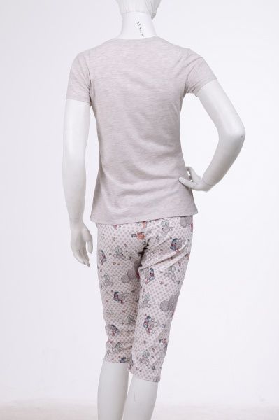 Пижама женская Roksana Mouse 782/16008 р. L бежевый с рисунком 