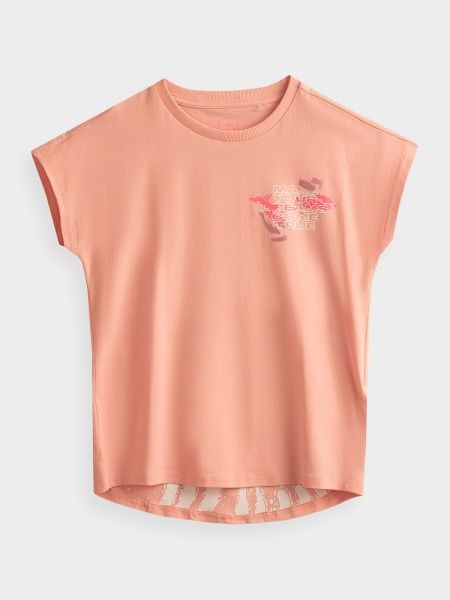 Футболка 4F J4Z20-JTSD210-63S 164 коралловый