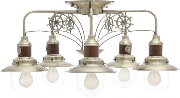 Люстра підвісна Arte Lamp Sailor 5xE27 антична бронза A4524PL-5AB 