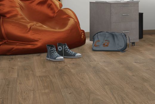 Ламинат пробковый Egger Comfort V4 EHC002 дуб джексонвилл темный 31/AC3 1292x193x8 мм