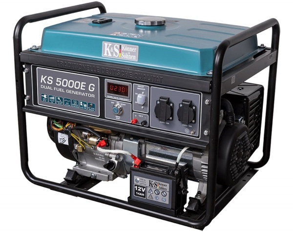 Генератор комбинированный Konner&Sohnen KS 5000E G
