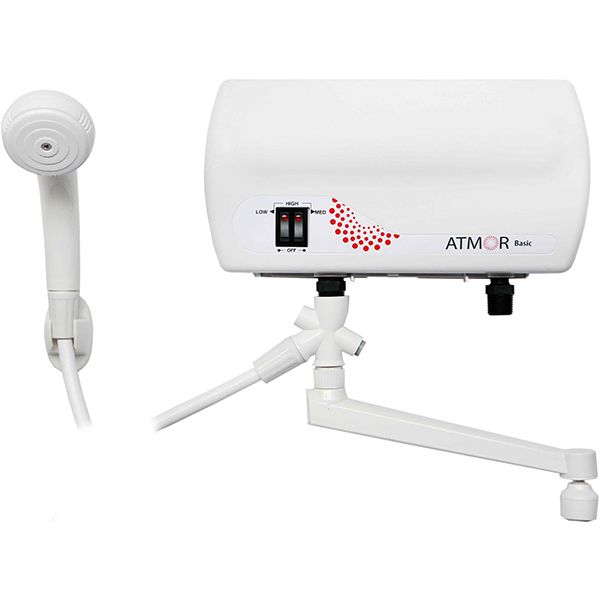 Електроводонагрівач проточний Atmor BASIC 5kW D (душ)