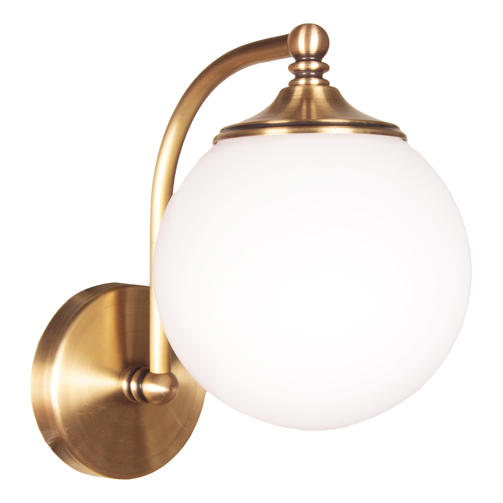 Бра Фабрика Світла Молекула 1x60 Вт E14 античная бронза/античное золото НББ 127-1х40-213