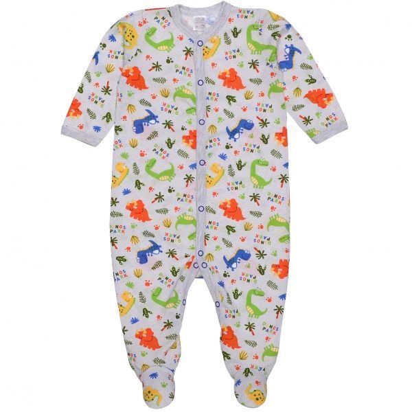 Комбінезон дитячий Татошка р.62 сірий 15106дино 