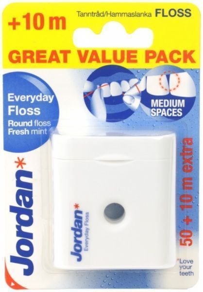 Зубная нить Jordan Everyday floss 60 м