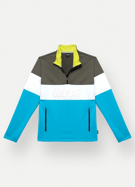 Джемпер Colmar MENS SWEATSHIRT MONFACE 83789UE-355 р. S синийсерыйголубой