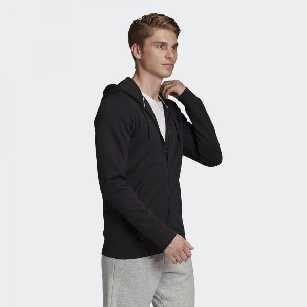 Джемпер Adidas M MH Plain FZ FL3948 р. 2XL чорний