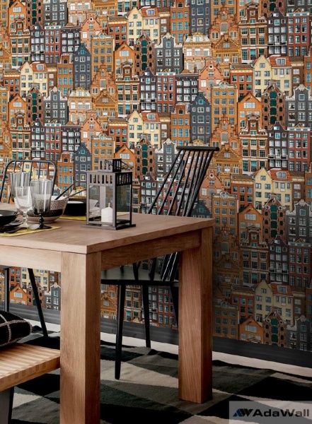 Шпалери вінілові на паперовій основі ADAWALL Anka 1618-3 1,06x15,6 м 