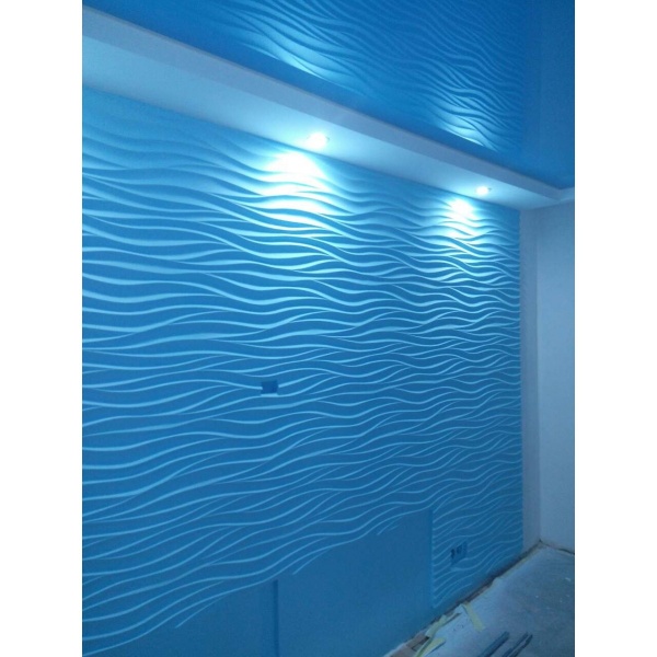 3D-панель гипсовая Gipster Поток 0.25 кв.м 