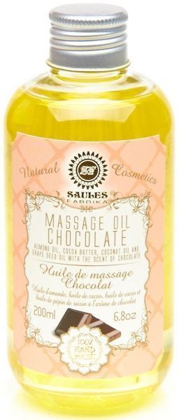 Олія масажна Saules Fabrika Шоколад 200 мл
