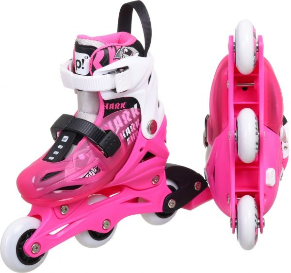 Роликові ковзани UP! (Underprice) RS-51-PG р. 27-30 рожевий