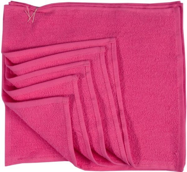 Серветка махрова 30x30 см малиновий Ярослав 