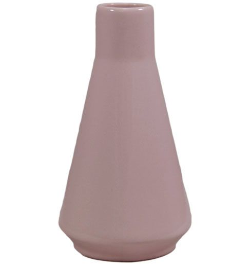 Ваза керамическая розовий Trapeze V1806 Резон