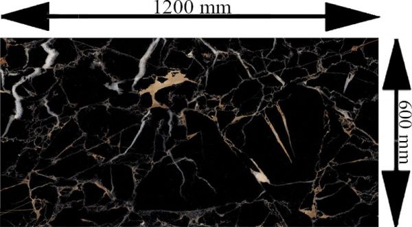 Плитка Italica Richmond Black 60x120 