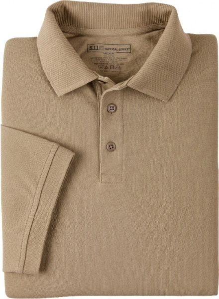 Футболка поло 5.11 Tactical Professional Polo - Short Sleeve р. M silver tan 41060