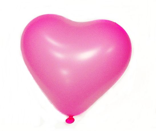 Набор воздушных шариков Ві та Ві Сердца ассорти 30 см разноцветный 5 шт.