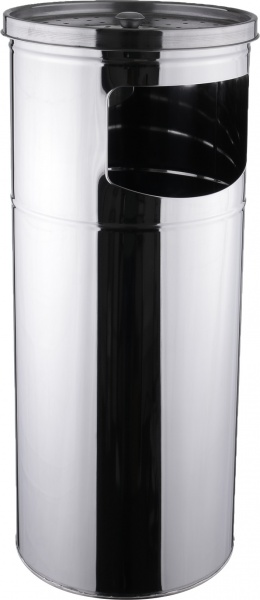 Урна-попільниця EFOR Metal срібний 64177