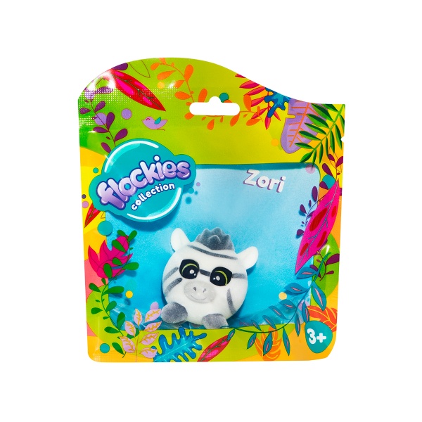 Фігурка колекційна Flockies Зебра Зорі FLO0110 