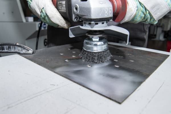 Щетка торцевая (рифленая) M14 65 мм сталь Klingspor BT 600 W