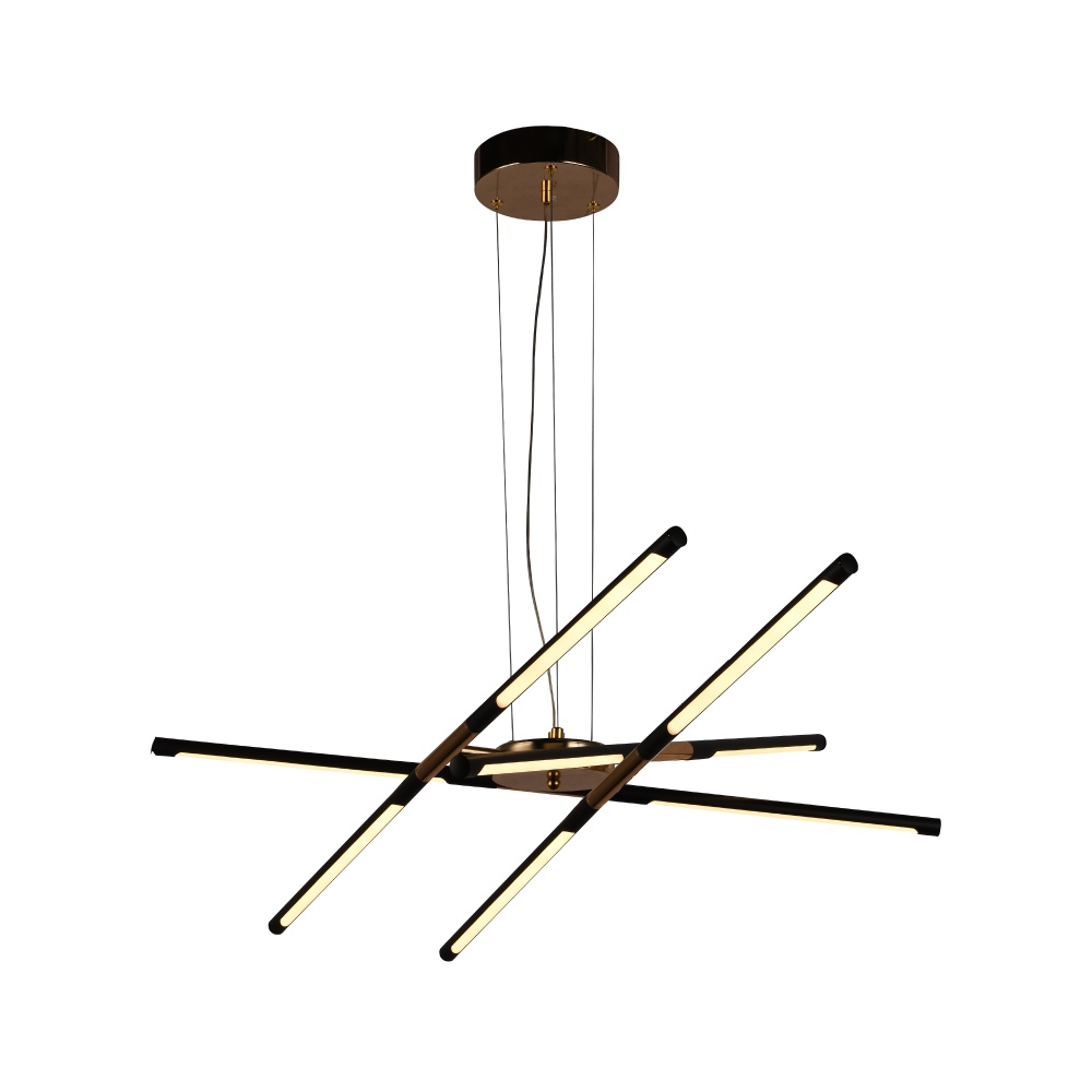 Люстра Miorro LED Rossi 1x60 Вт LED-модуль чорний 51-313-011