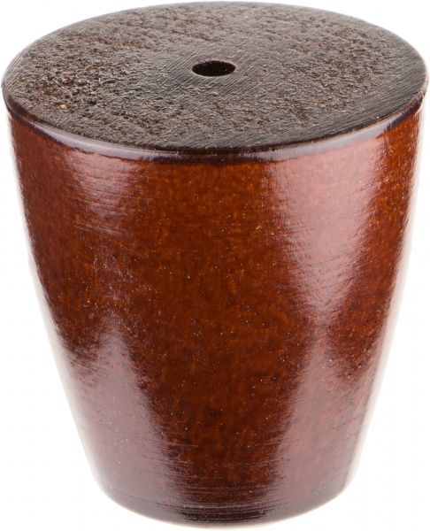 Меблева ніжка №3 d56x60 мм коричневая 