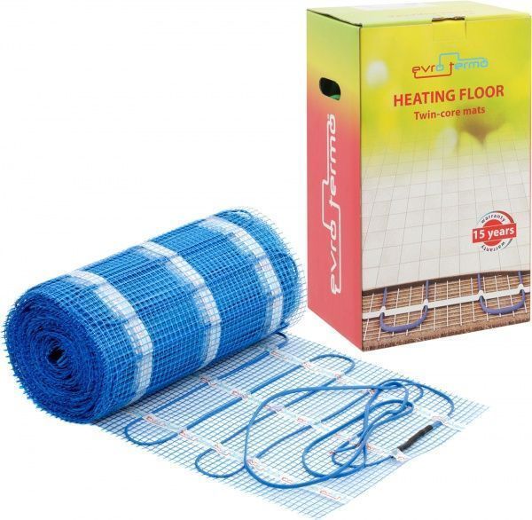 Нагревательный мат Evro-Termo 11,0 м2
