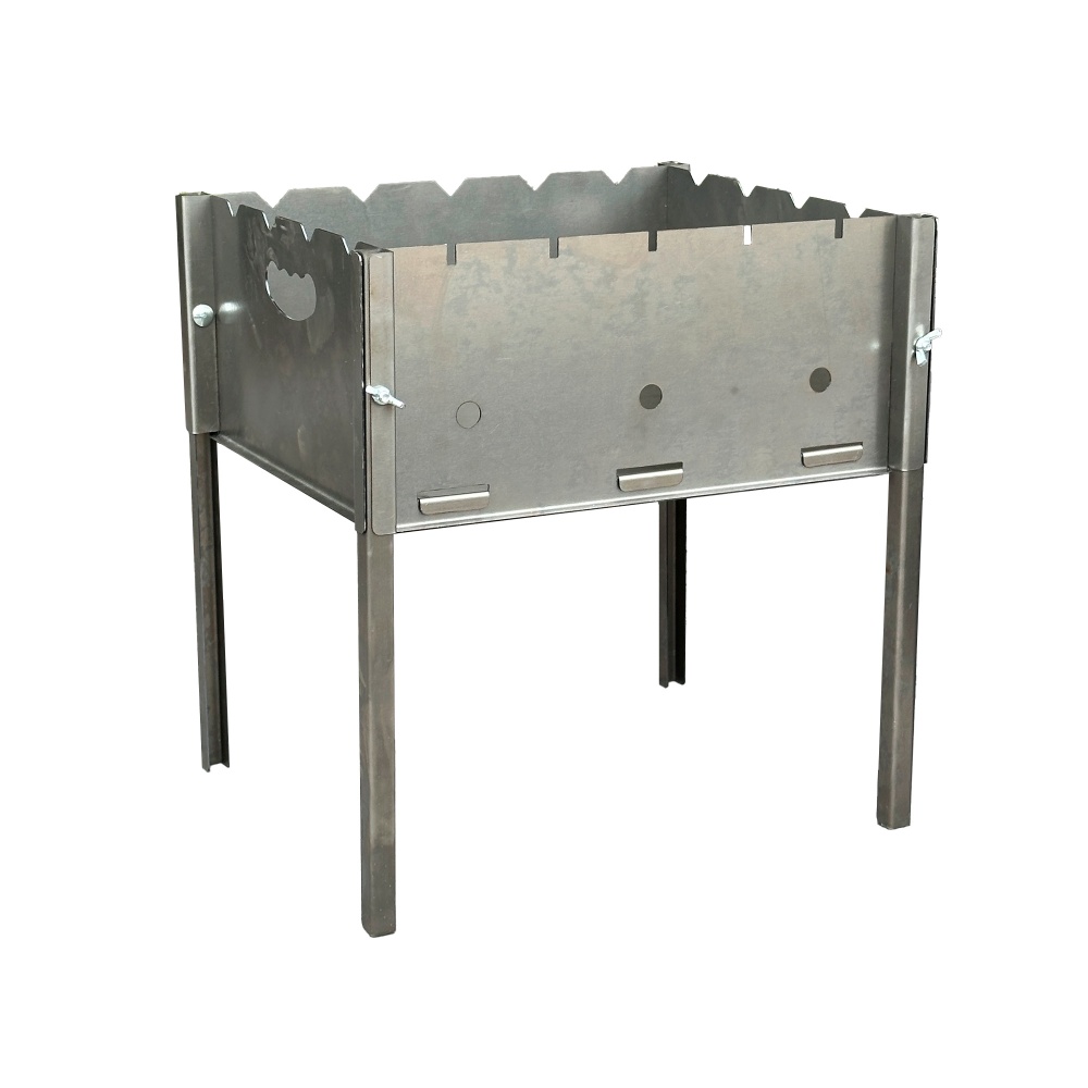 Мангал раскладной Metalzavod Турист на 5 шампуров 0.8 мм (MT5F-08)