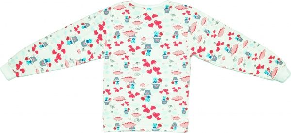 Пижама детская для девочки Україна Пж401-2 р.128 в ассортименте 