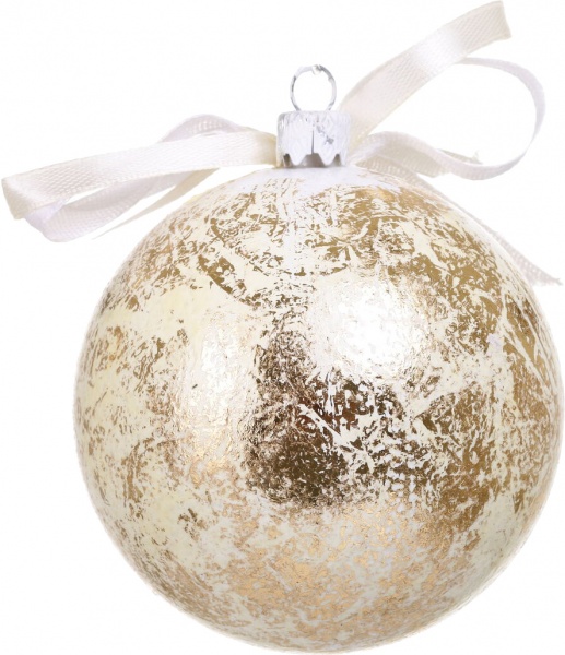 Шар новогодний Декупаж d 80 мм в ассортименте