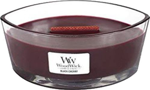 Свеча ароматическая Woodwick Ellipse Black Cherry 453 г 