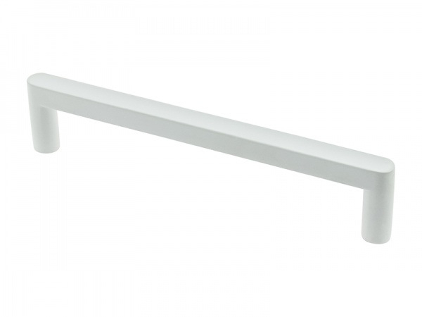 Меблева ручка накладна DC DL 42/128 WHT-RM 128 мм білий матовий