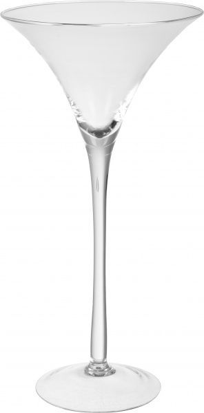 Ваза прозрачная Мартинка H500, D250