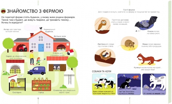 Книга Сесиль Югла «На ферме. Энциклопедия для любознательных» 978-617-7820-38-2