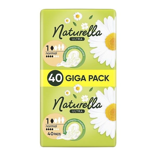 Прокладки Naturella Гигиенические прокладки Naturella Ultra Normal 40 шт 40 шт.