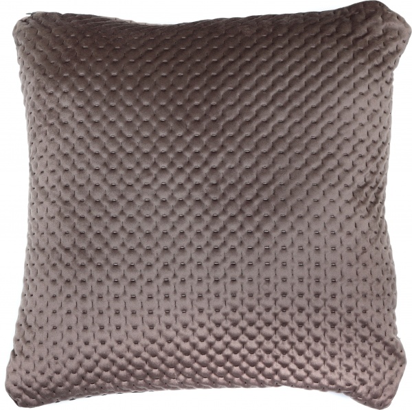 Подушка декоративна 3D Velvet 45x45 см темно-бежевий La Nuit 
