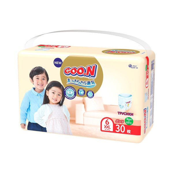 Подгузники-трусики Goon Premium Soft 15-25 кг 6 (2XL) 30 шт.