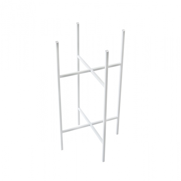 Підставка для рослин Vitan Олеандр 30х30x55 см білий 