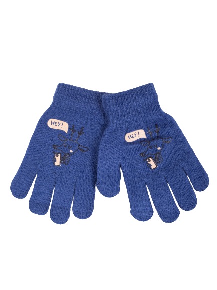 Перчатки YO! (5904921650502) р.10 синий 