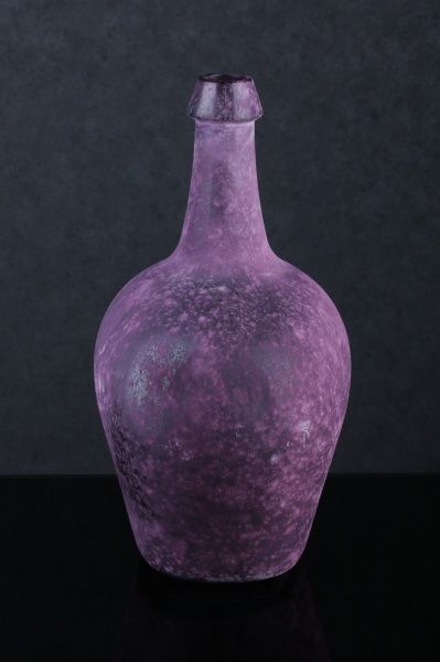 Ваза стеклянная бургунди Victoria 38х18 см San Miguel