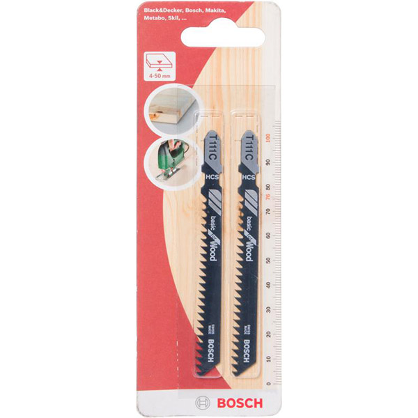 Набор пилочек для электролобзика Bosch HCS 2 шт. 2609258716